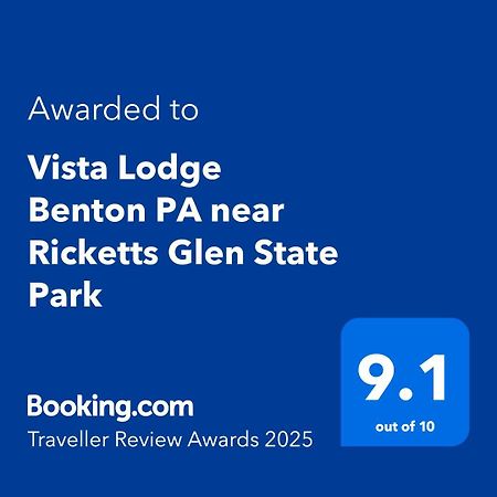 Vista Lodge Benton Pa Near Ricketts Glen State Park Luaran gambar